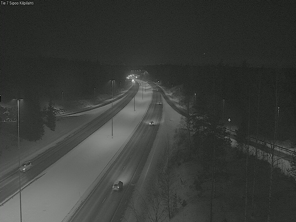 Weather Camera Image Road 7 Sipoo Kilpilahti, Sipoo, Uusimaa