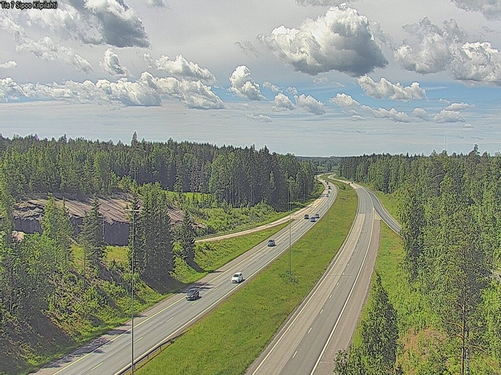 Weather Camera Image Road 7 Sipoo Kilpilahti, Sipoo, Uusimaa