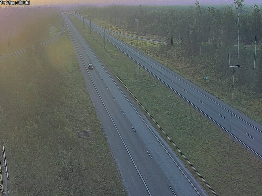 Weather Camera Image Road 7 Sipoo Kilpilahti, Sipoo, Uusimaa