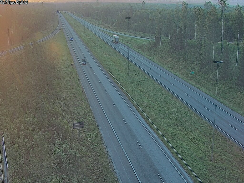 Weather Camera Image Road 7 Sipoo Kilpilahti, Sipoo, Uusimaa