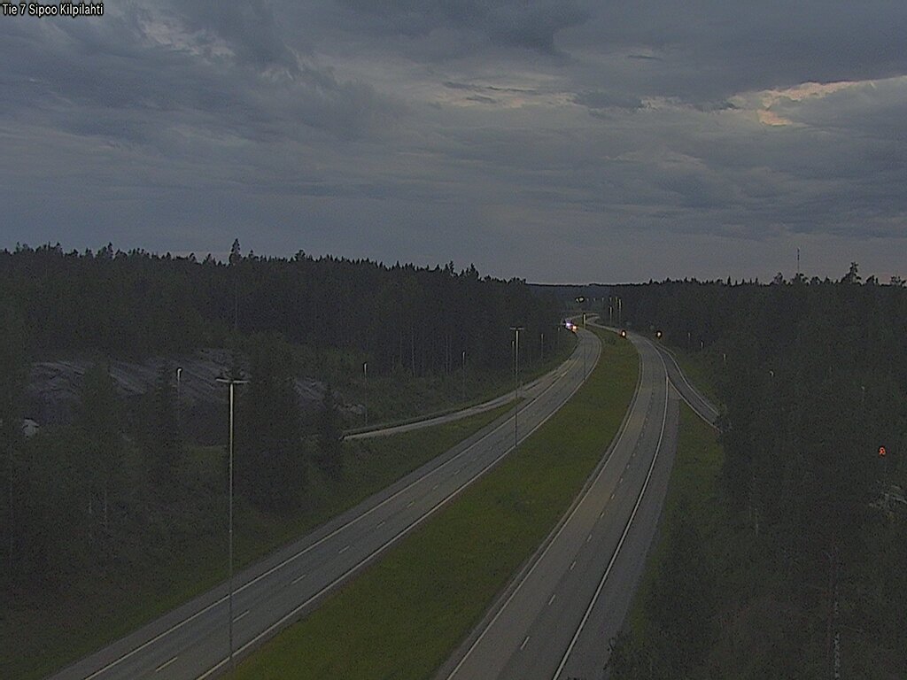 Weather Camera Image Road 7 Sipoo Kilpilahti, Sipoo, Uusimaa