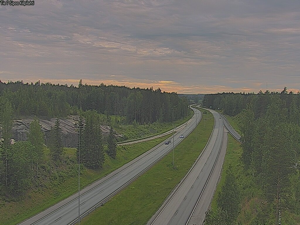 Weather Camera Image Road 7 Sipoo Kilpilahti, Sipoo, Uusimaa