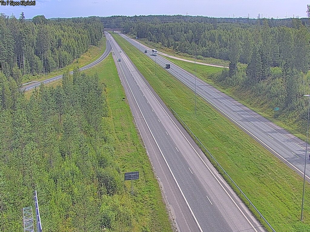 Weather Camera Image Road 7 Sipoo Kilpilahti, Sipoo, Uusimaa
