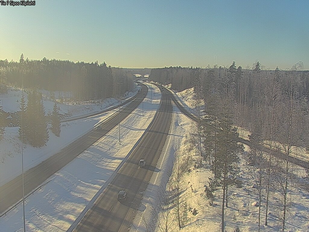 Weather Camera Image Road 7 Sipoo Kilpilahti, Sipoo, Uusimaa