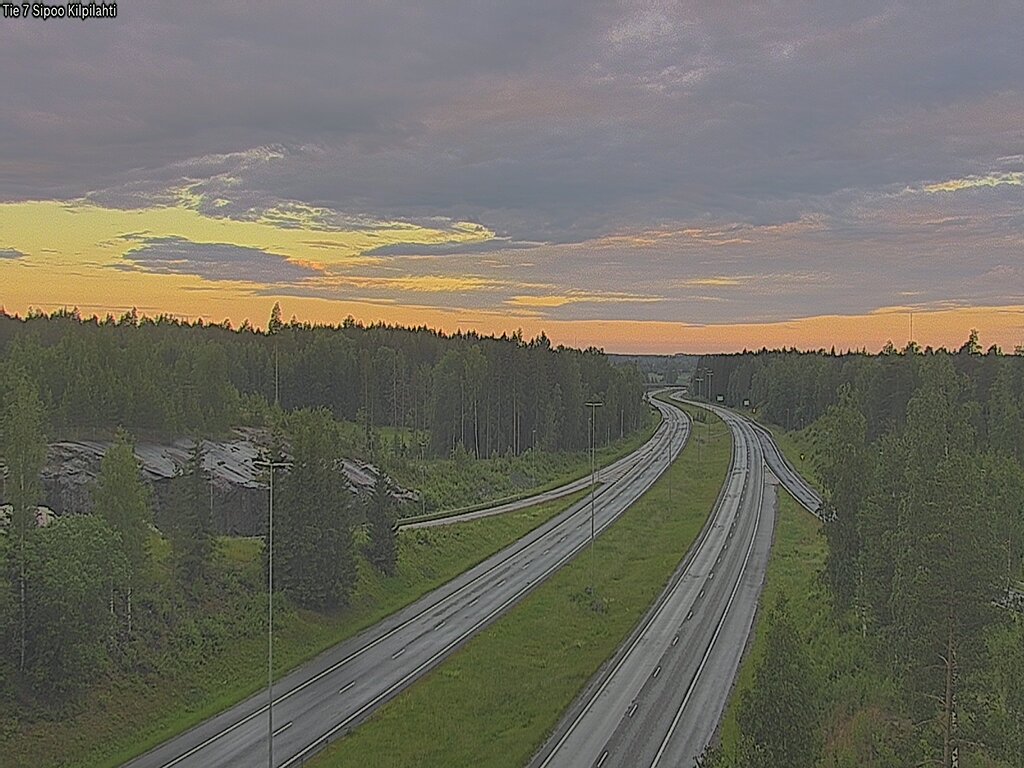 Weather Camera Image Road 7 Sipoo Kilpilahti, Sipoo, Uusimaa