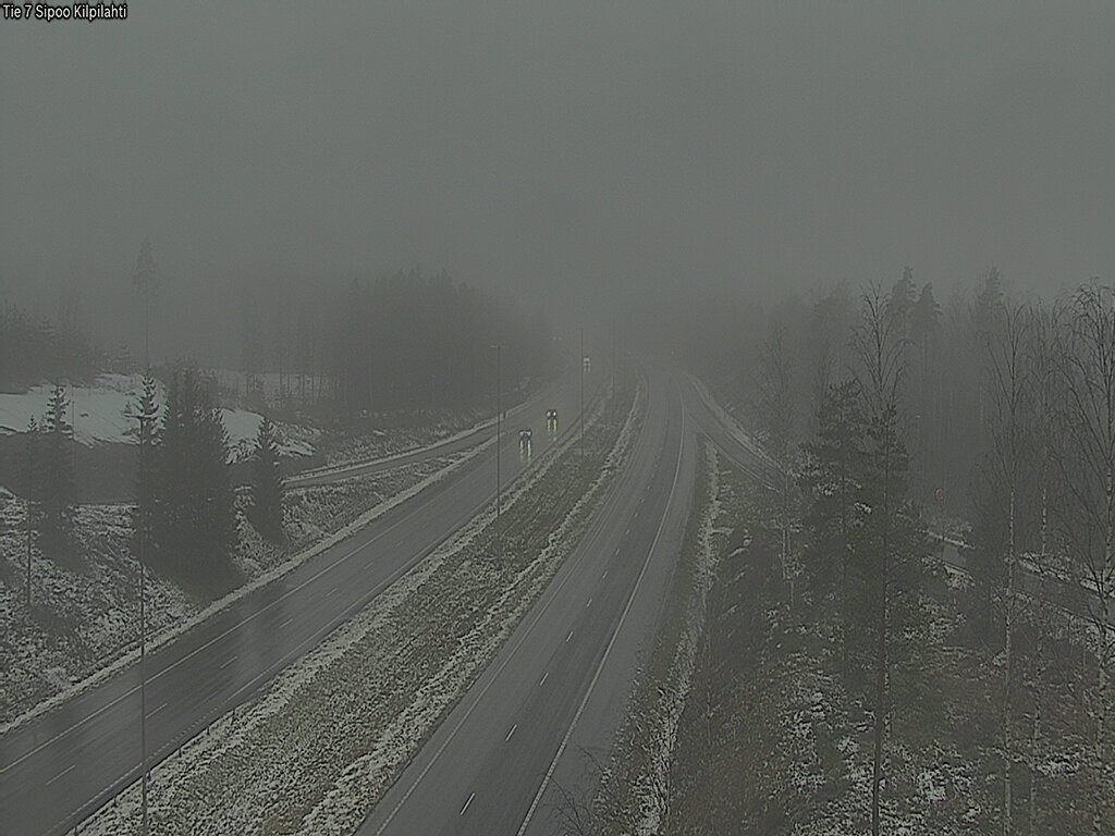Weather Camera Image Väg 7 Sibbo Sköldvik, Sipoo, Uusimaa