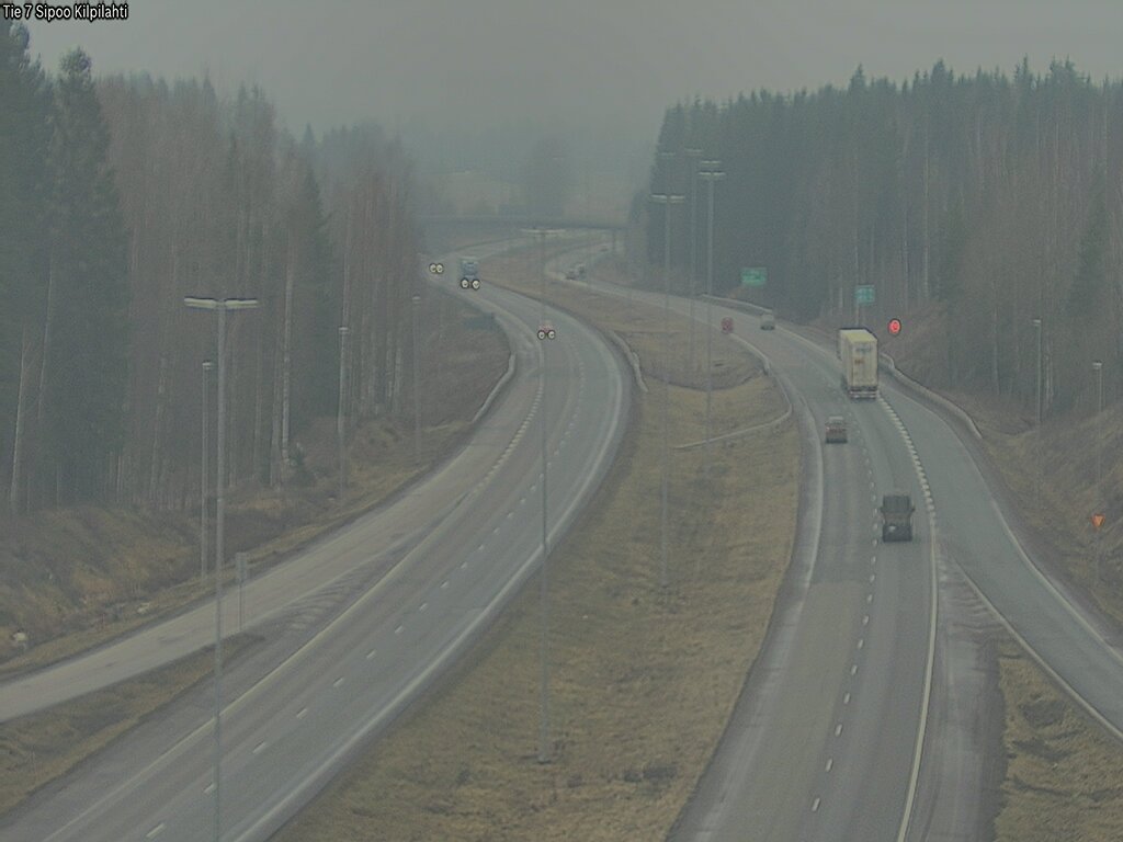 Weather Camera Image Väg 7 Sibbo Sköldvik, Sipoo, Uusimaa