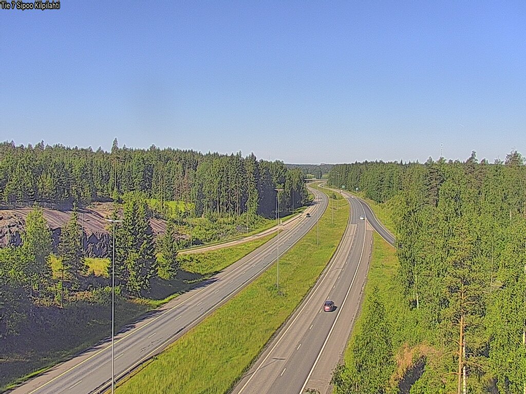Weather Camera Image Road 7 Sipoo Kilpilahti, Sipoo, Uusimaa