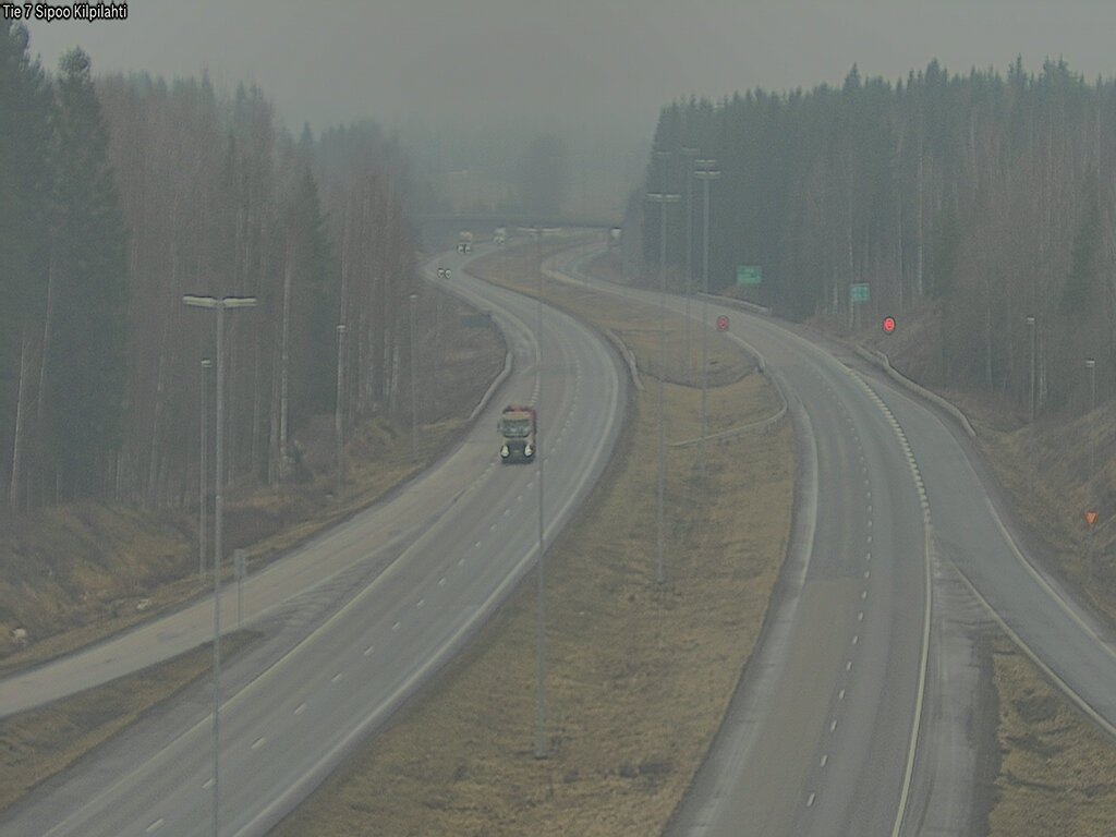 Weather Camera Image Väg 7 Sibbo Sköldvik, Sipoo, Uusimaa