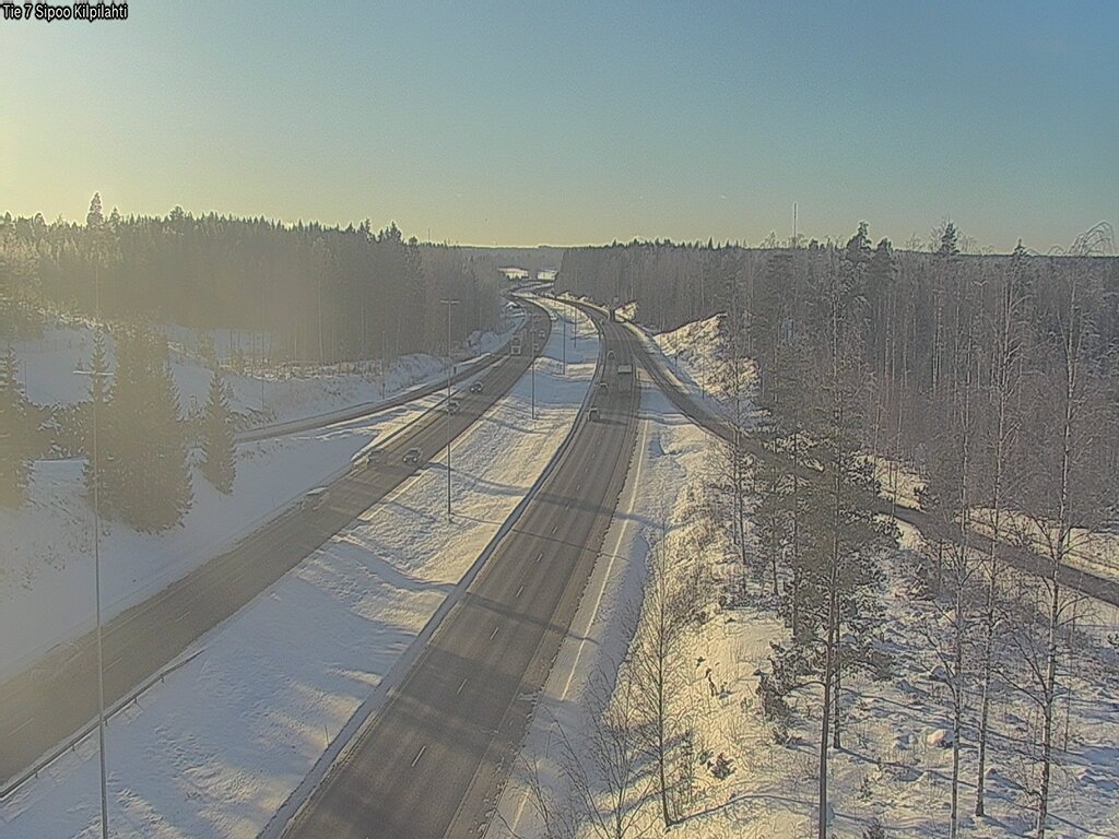 Weather Camera Image Road 7 Sipoo Kilpilahti, Sipoo, Uusimaa