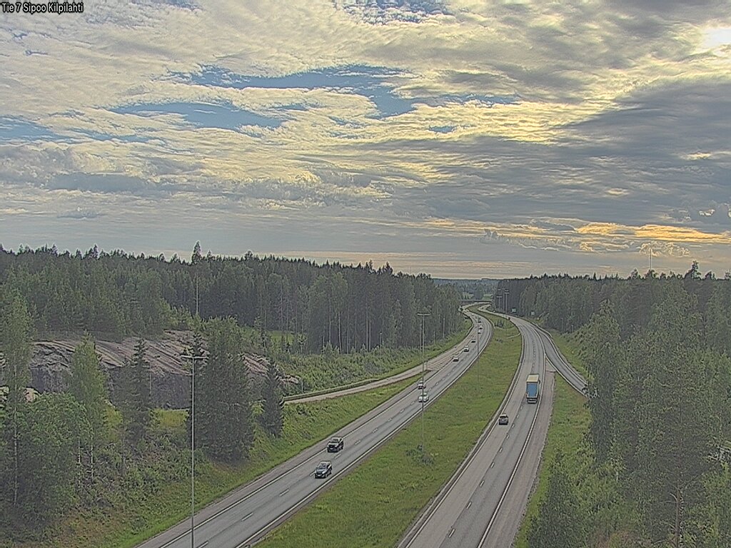 Weather Camera Image Road 7 Sipoo Kilpilahti, Sipoo, Uusimaa