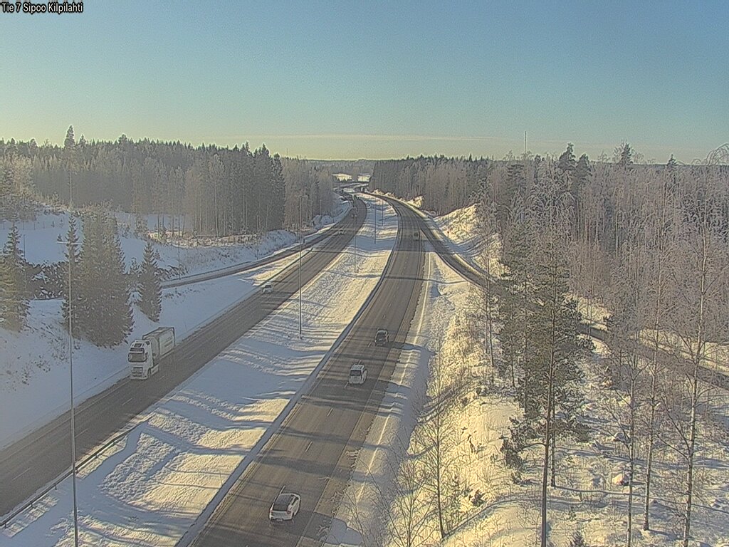 Weather Camera Image Road 7 Sipoo Kilpilahti, Sipoo, Uusimaa