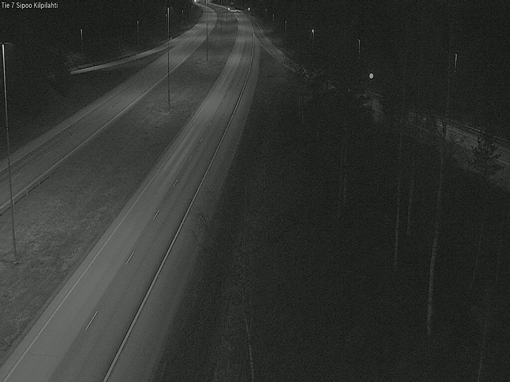 Weather Camera Image Road 7 Sipoo Kilpilahti, Sipoo, Uusimaa