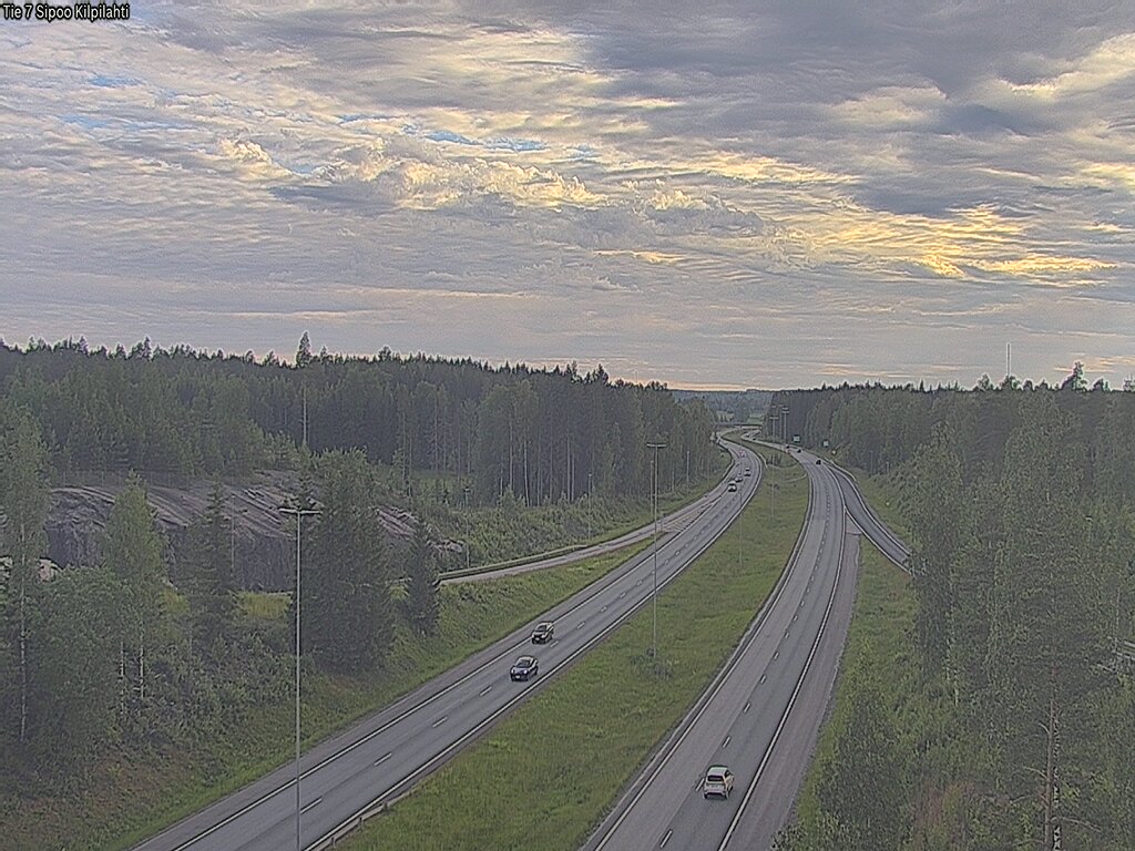 Weather Camera Image Road 7 Sipoo Kilpilahti, Sipoo, Uusimaa