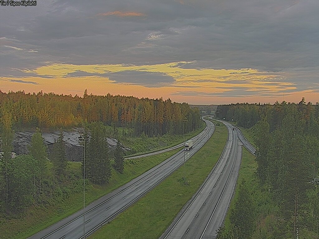Weather Camera Image Road 7 Sipoo Kilpilahti, Sipoo, Uusimaa