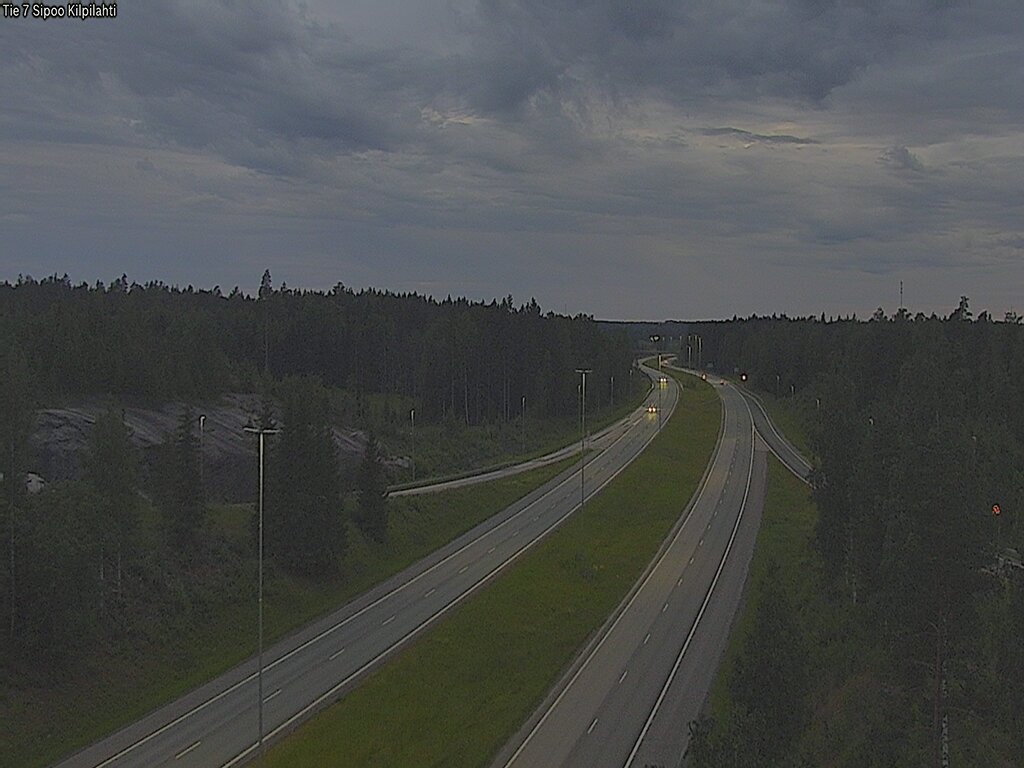 Weather Camera Image Road 7 Sipoo Kilpilahti, Sipoo, Uusimaa