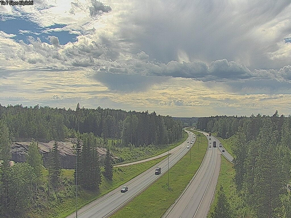 Weather Camera Image Road 7 Sipoo Kilpilahti, Sipoo, Uusimaa