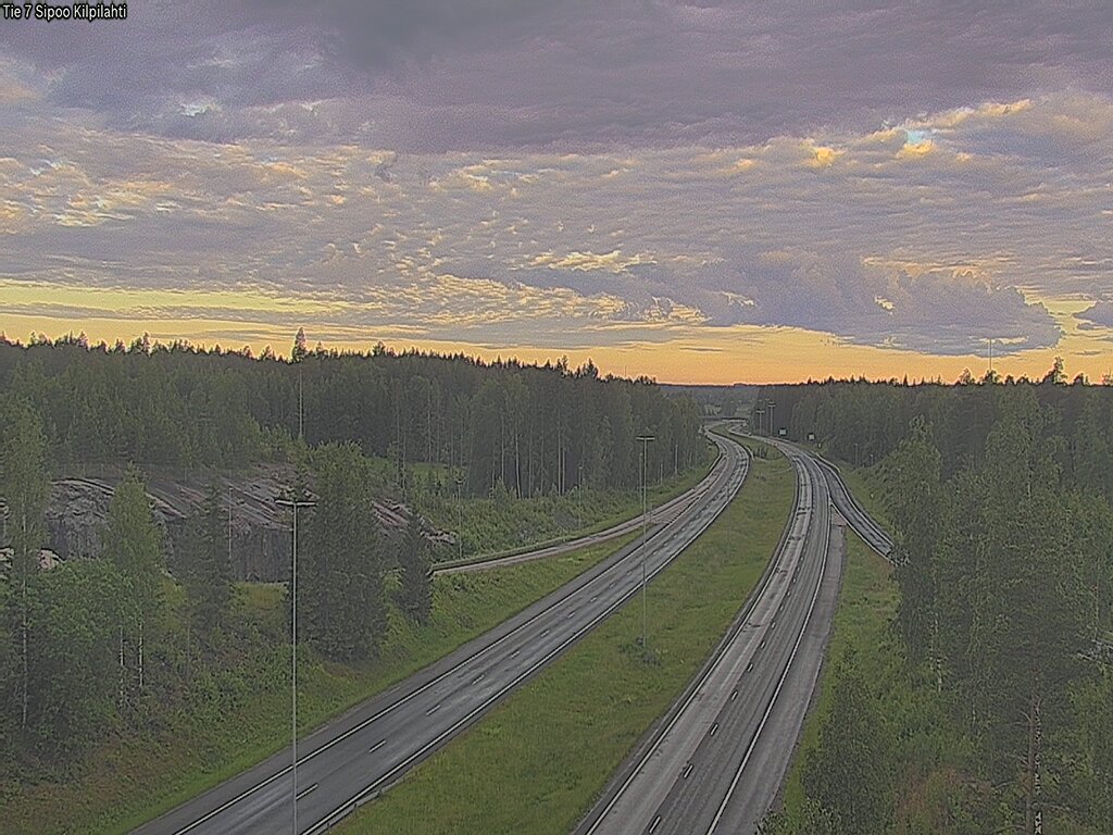 Weather Camera Image Road 7 Sipoo Kilpilahti, Sipoo, Uusimaa