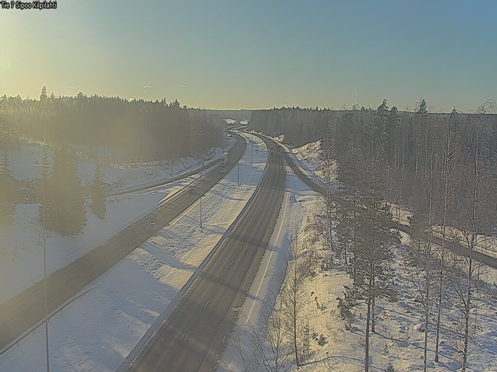 Weather Camera Image Road 7 Sipoo Kilpilahti, Sipoo, Uusimaa