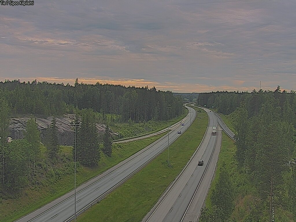 Weather Camera Image Road 7 Sipoo Kilpilahti, Sipoo, Uusimaa