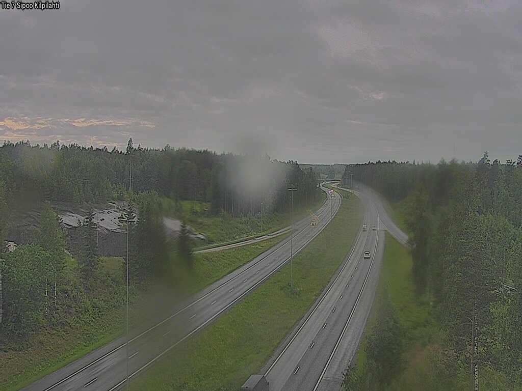 Weather Camera Image Väg 7 Sibbo Sköldvik, Sipoo, Uusimaa