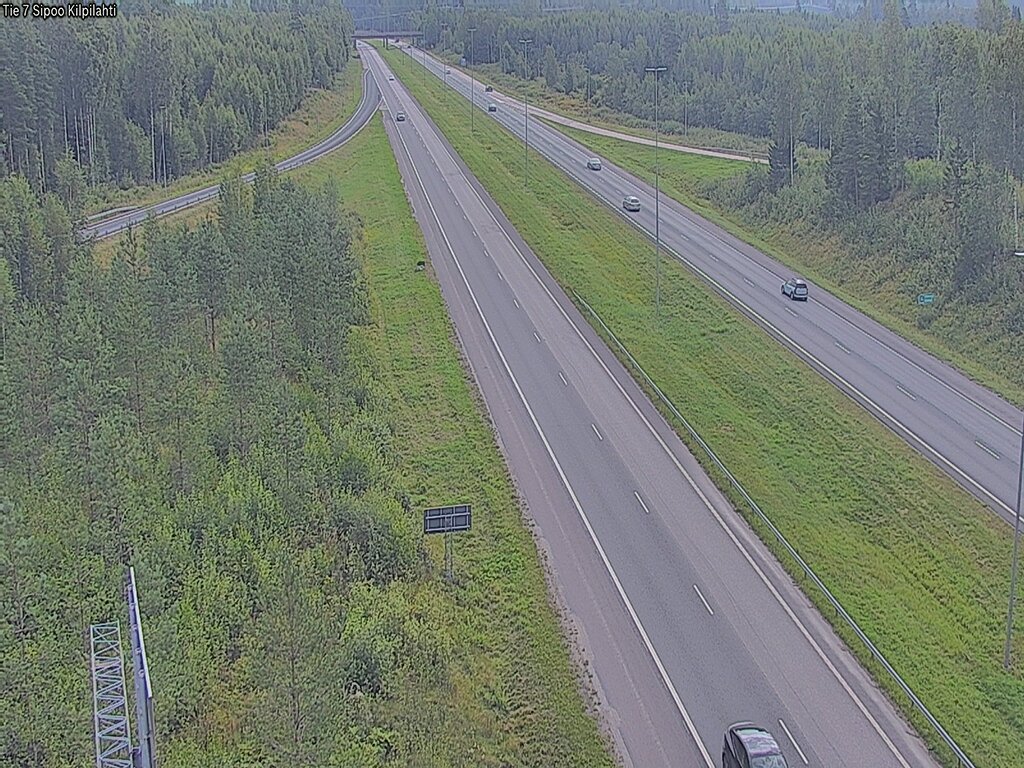 Weather Camera Image Road 7 Sipoo Kilpilahti, Sipoo, Uusimaa