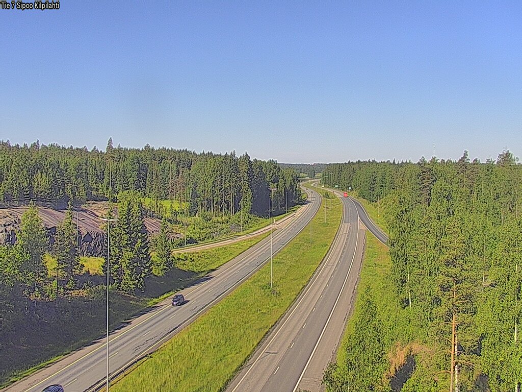Weather Camera Image Road 7 Sipoo Kilpilahti, Sipoo, Uusimaa