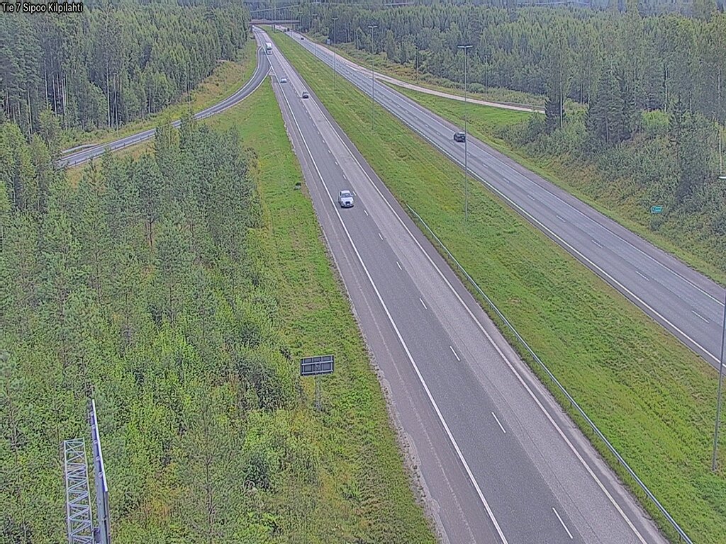 Weather Camera Image Road 7 Sipoo Kilpilahti, Sipoo, Uusimaa
