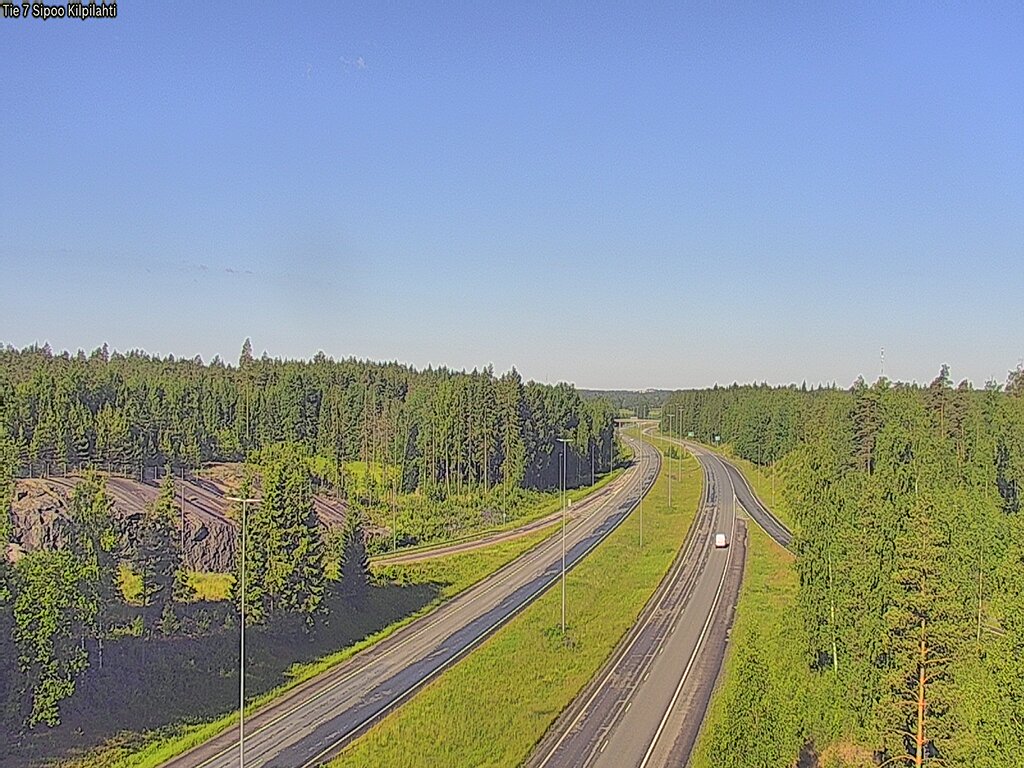 Weather Camera Image Road 7 Sipoo Kilpilahti, Sipoo, Uusimaa