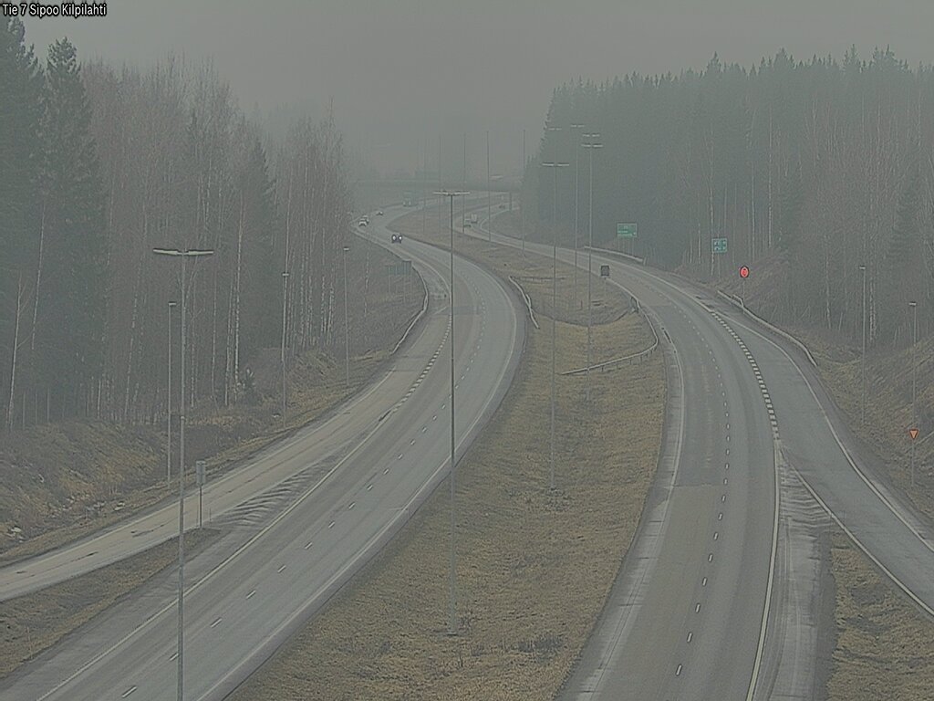 Weather Camera Image Väg 7 Sibbo Sköldvik, Sipoo, Uusimaa