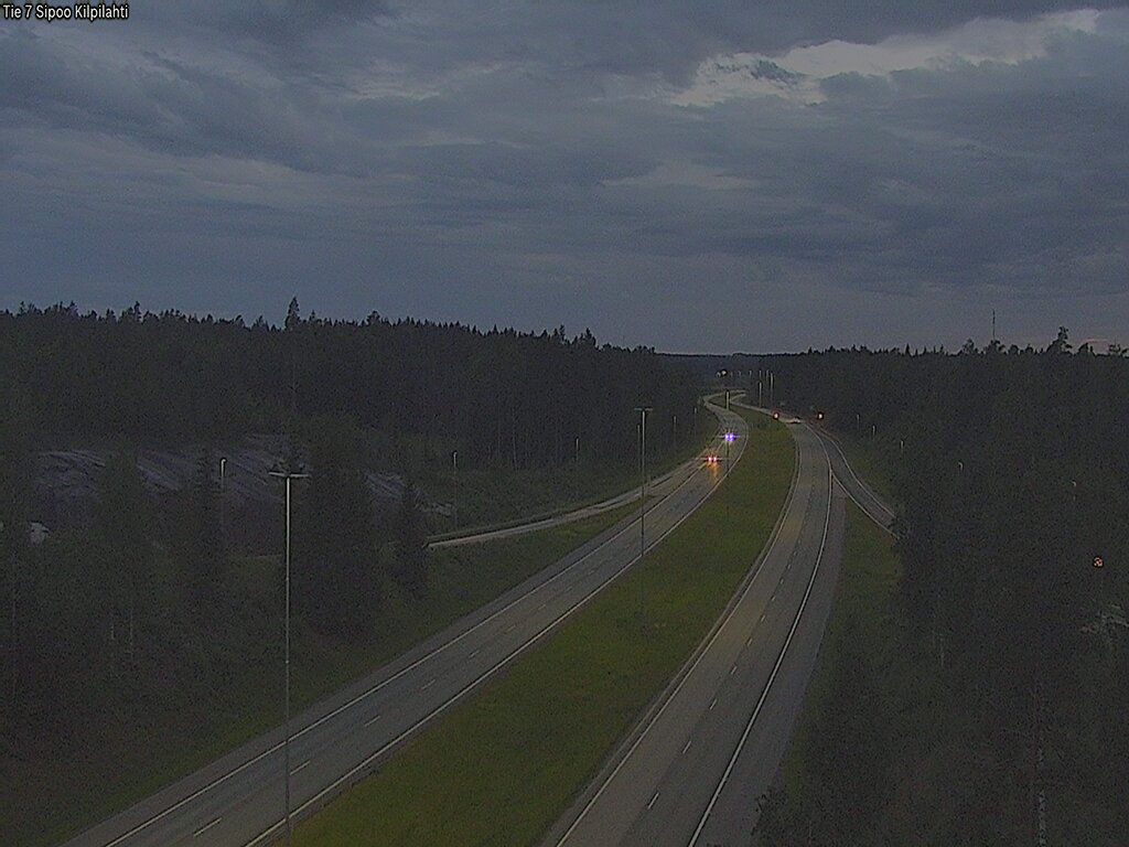Weather Camera Image Road 7 Sipoo Kilpilahti, Sipoo, Uusimaa
