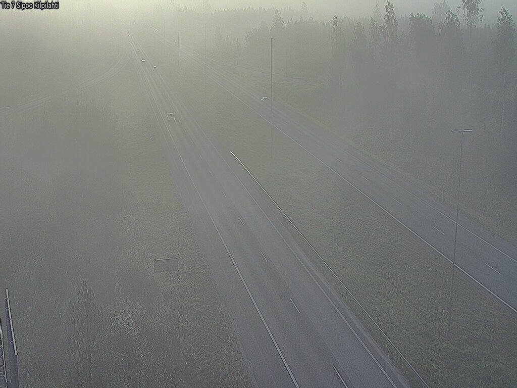 Weather Camera Image Road 7 Sipoo Kilpilahti, Sipoo, Uusimaa