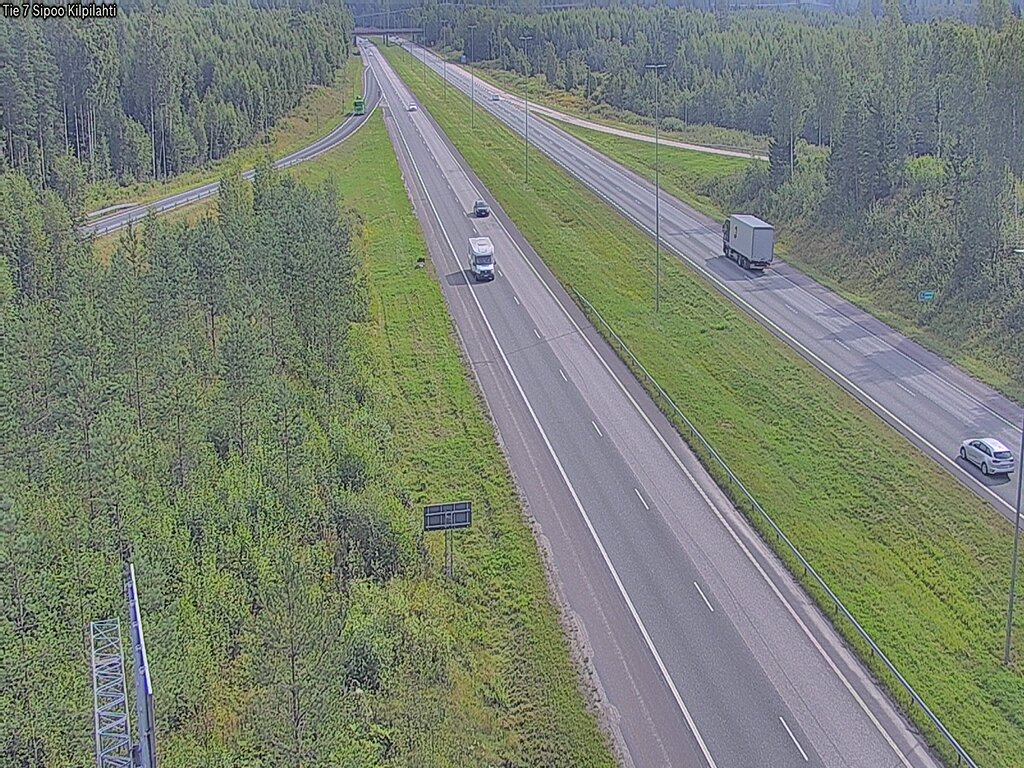 Weather Camera Image Road 7 Sipoo Kilpilahti, Sipoo, Uusimaa