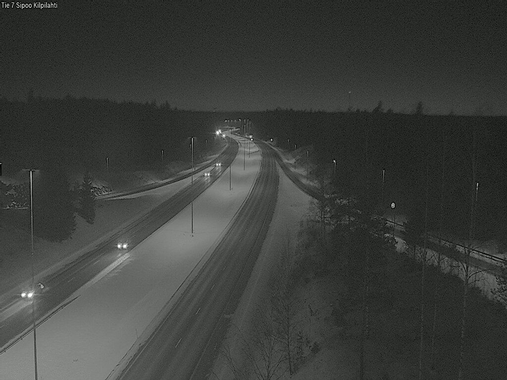 Weather Camera Image Road 7 Sipoo Kilpilahti, Sipoo, Uusimaa
