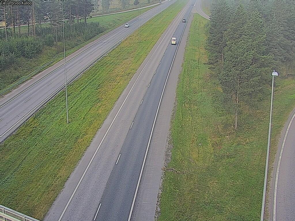 Weather Camera Image Road 7 Porvoo Kulloo, Porvoo, Uusimaa