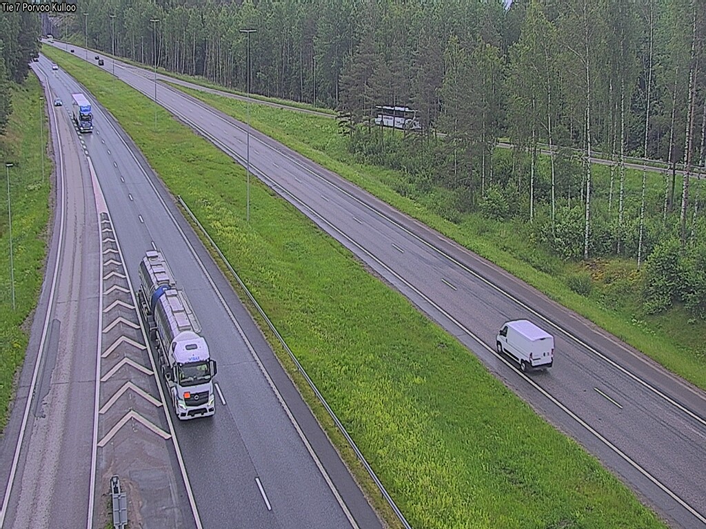 Weather Camera Image Road 7 Porvoo Kulloo, Porvoo, Uusimaa