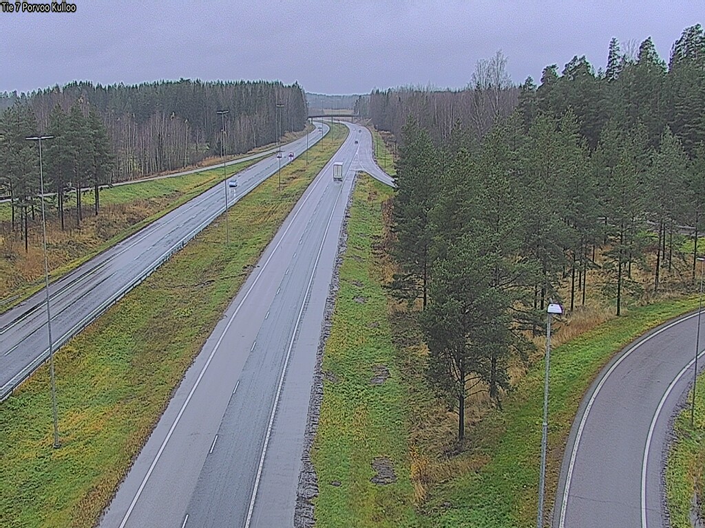 Weather Camera Image Road 7 Porvoo Kulloo, Porvoo, Uusimaa