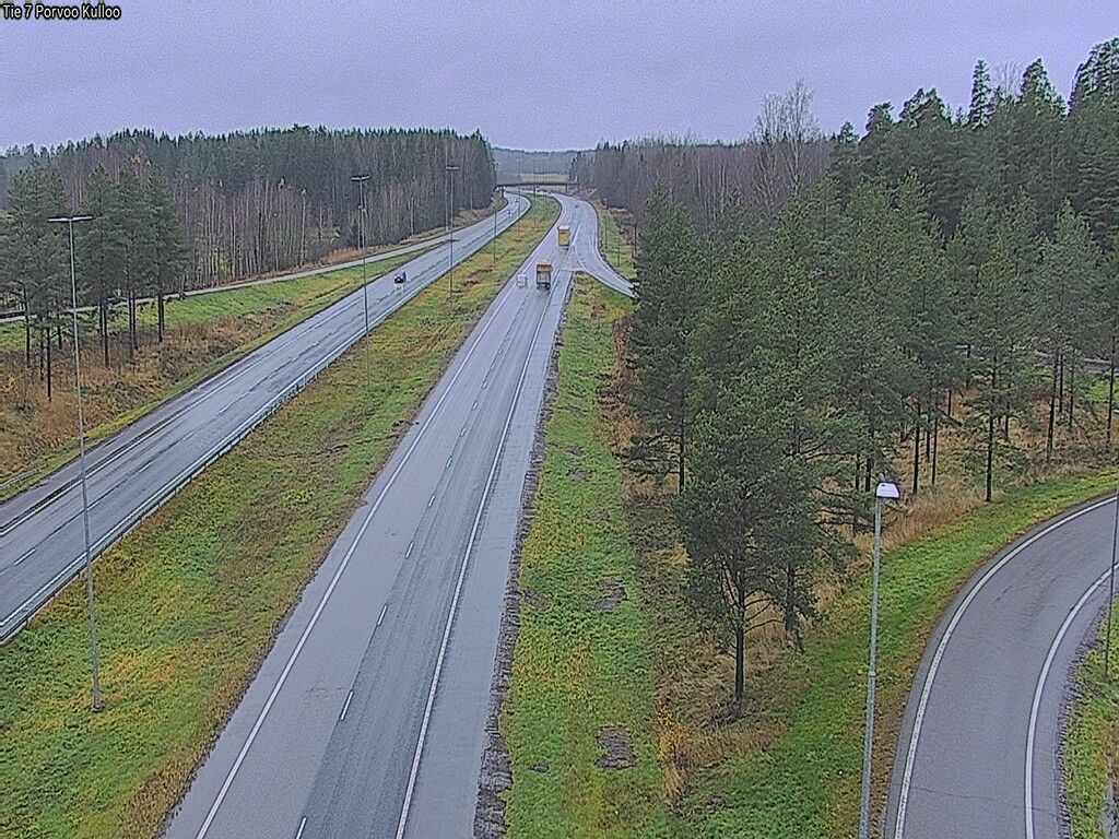 Weather Camera Image Väg 7 Borgå Kullo, Porvoo, Uusimaa