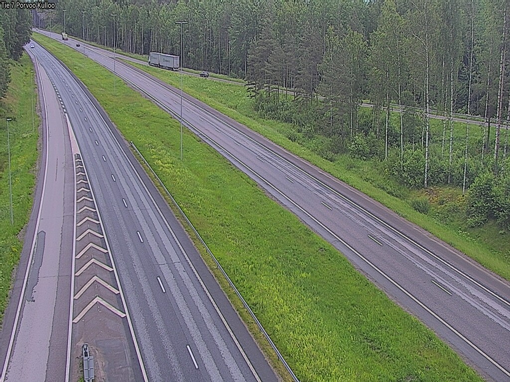 Weather Camera Image Road 7 Porvoo Kulloo, Porvoo, Uusimaa