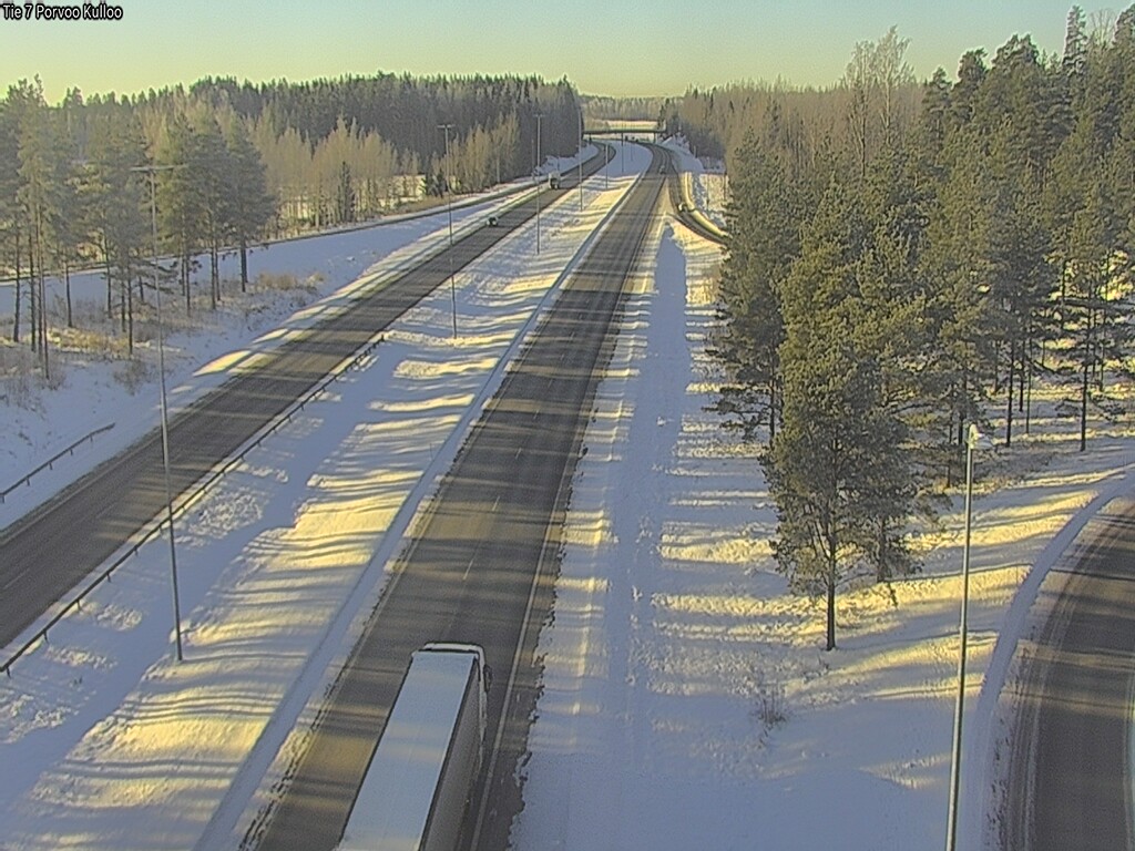 Weather Camera Image Road 7 Porvoo Kulloo, Porvoo, Uusimaa