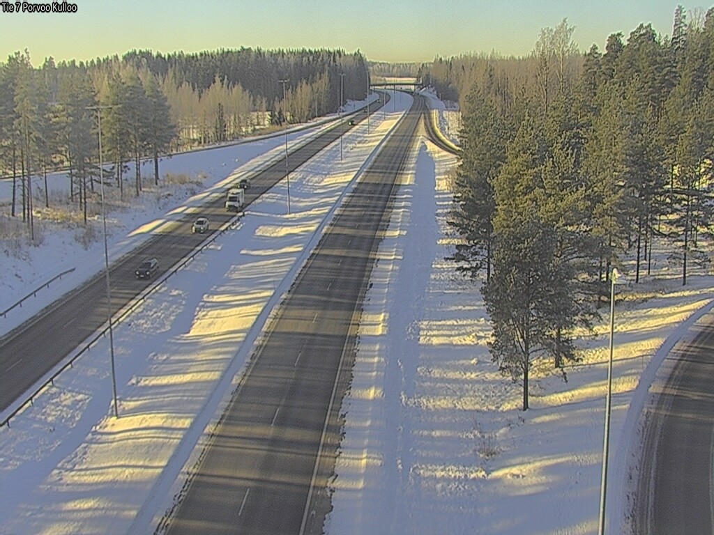 Weather Camera Image Road 7 Porvoo Kulloo, Porvoo, Uusimaa