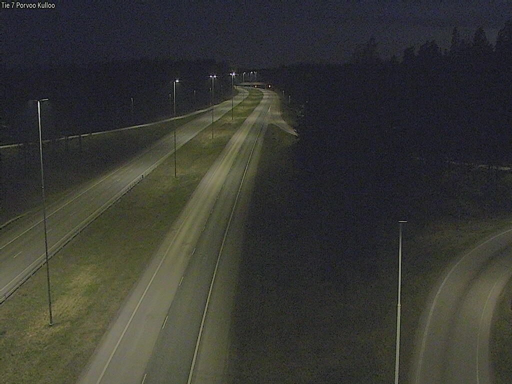 Weather Camera Image Väg 7 Borgå Kullo, Porvoo, Uusimaa