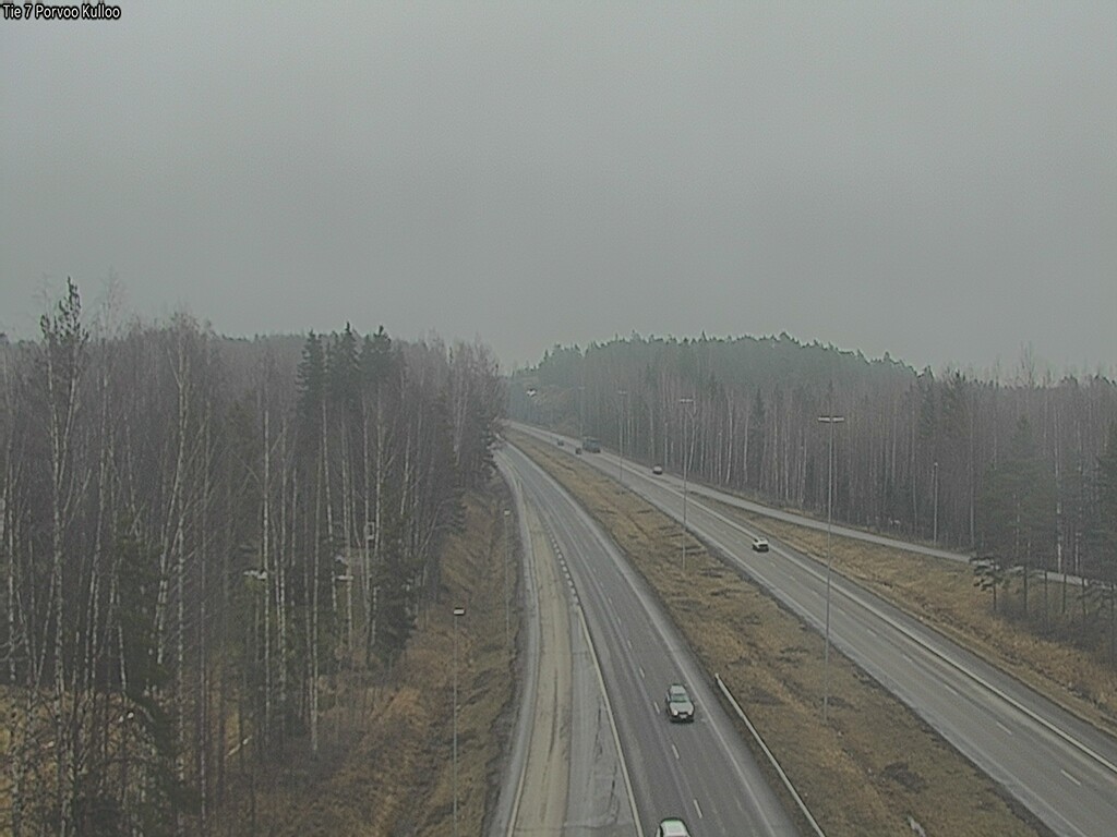 Weather Camera Image Road 7 Porvoo Kulloo, Porvoo, Uusimaa