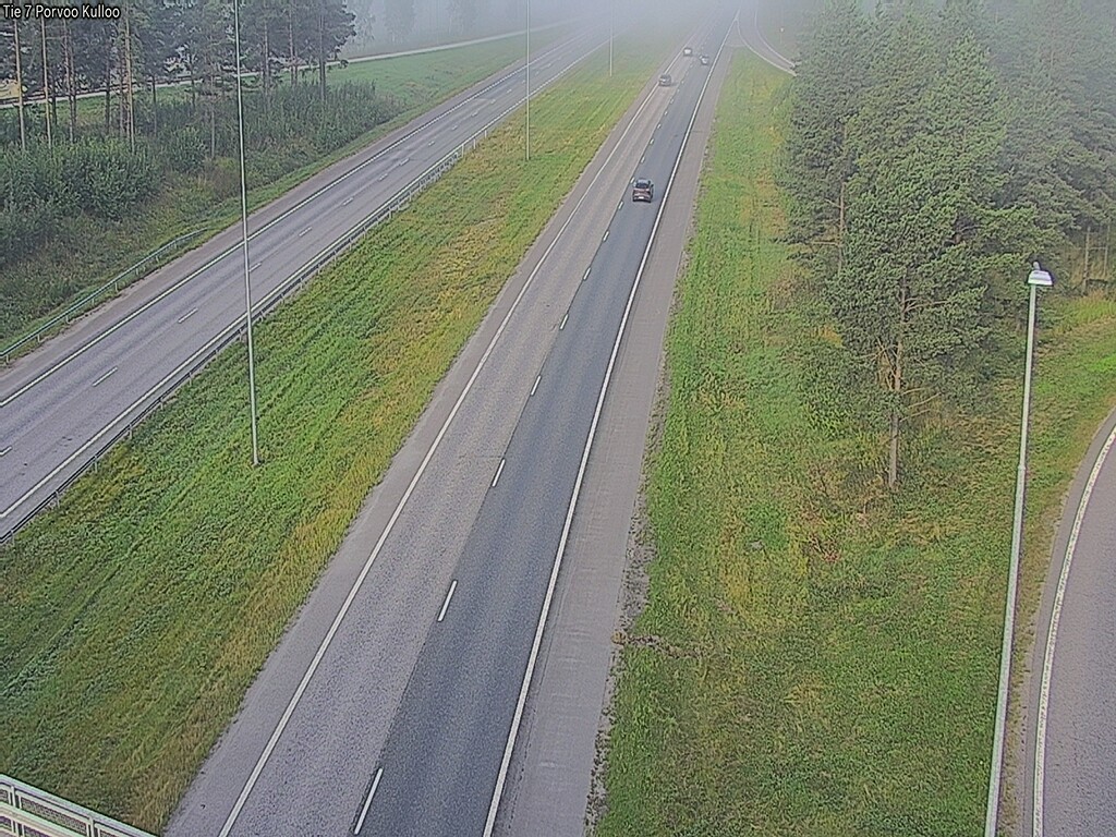 Weather Camera Image Road 7 Porvoo Kulloo, Porvoo, Uusimaa
