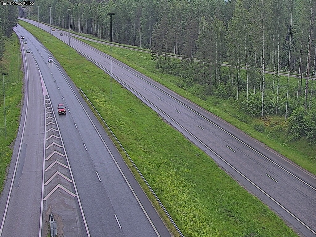Weather Camera Image Road 7 Porvoo Kulloo, Porvoo, Uusimaa