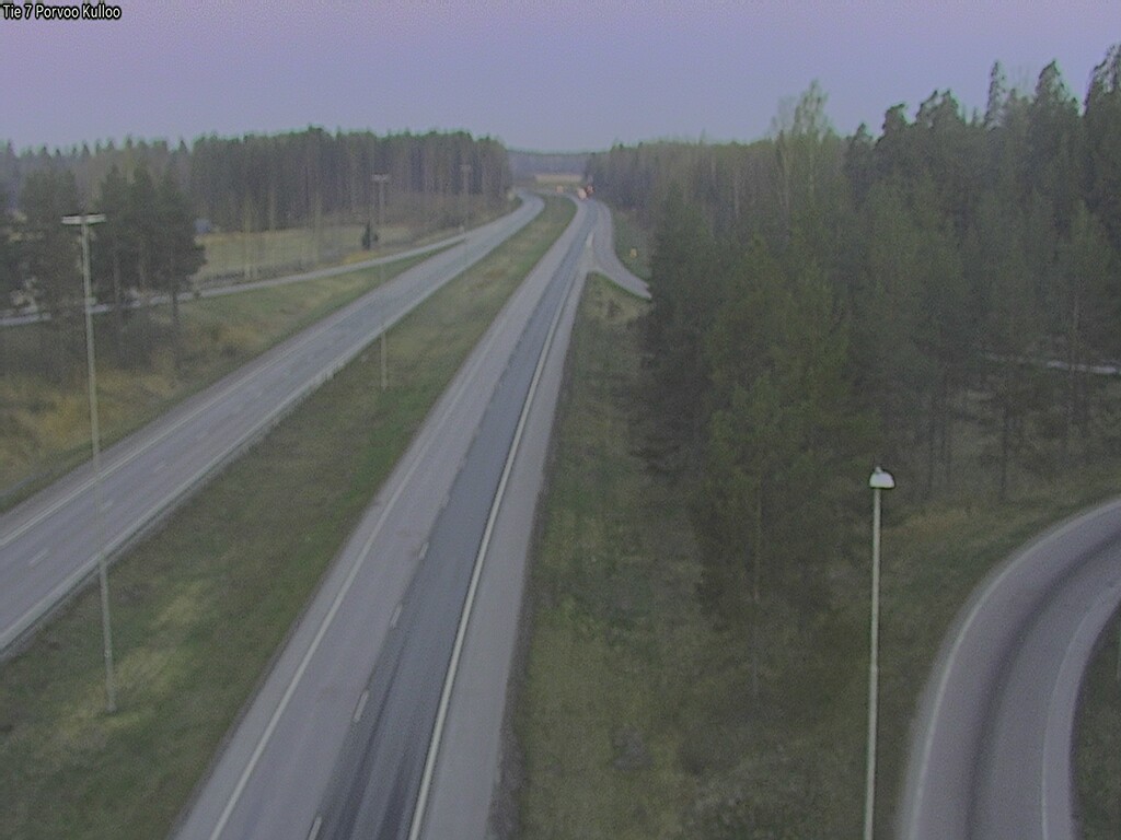 Weather Camera Image Road 7 Porvoo Kulloo, Porvoo, Uusimaa