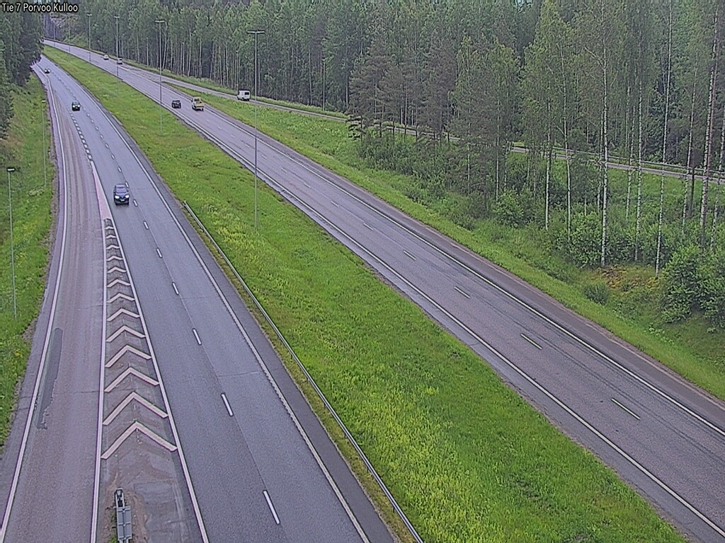 Weather Camera Image Road 7 Porvoo Kulloo, Porvoo, Uusimaa