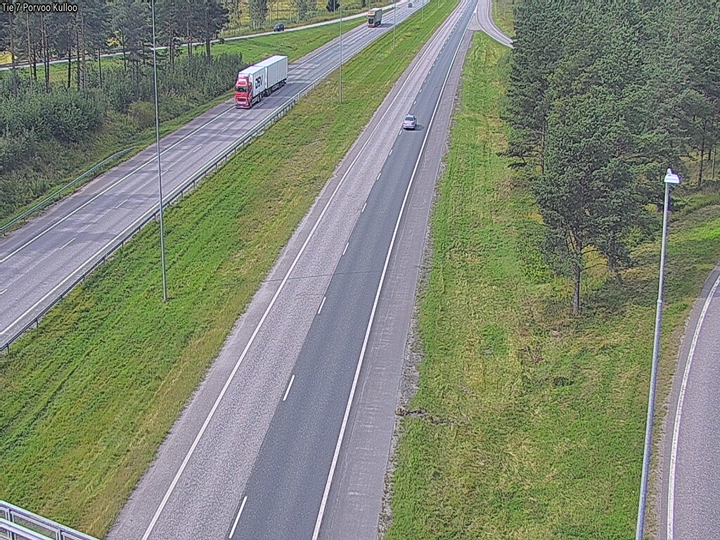 Weather Camera Image Väg 7 Borgå Kullo, Porvoo, Uusimaa