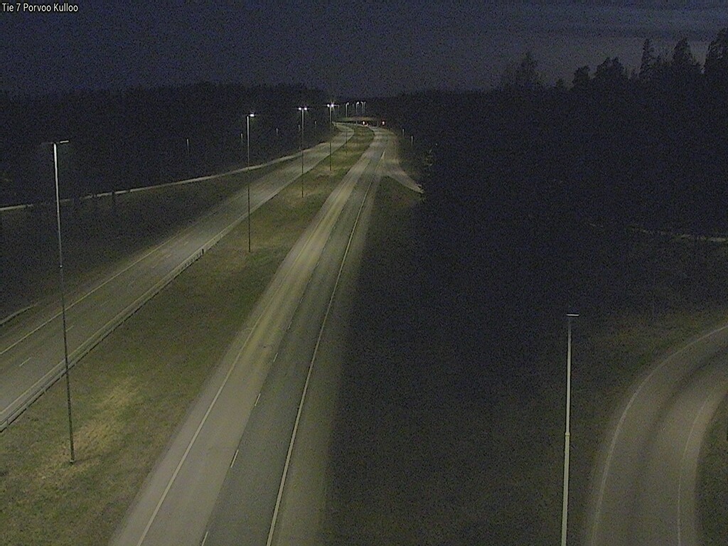 Weather Camera Image Väg 7 Borgå Kullo, Porvoo, Uusimaa