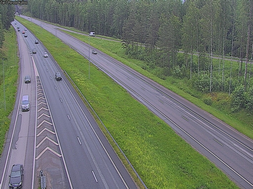 Weather Camera Image Road 7 Porvoo Kulloo, Porvoo, Uusimaa